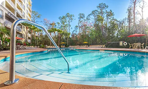 Resort pool and amenities
